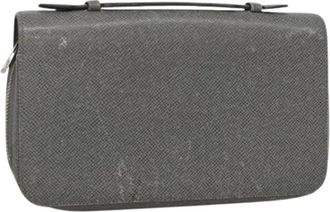 Louis Vuitton Pre-owned Vintage Clutch - Dames - Vintage Clutch - Grijs - ONE Size - Leer - Vintage