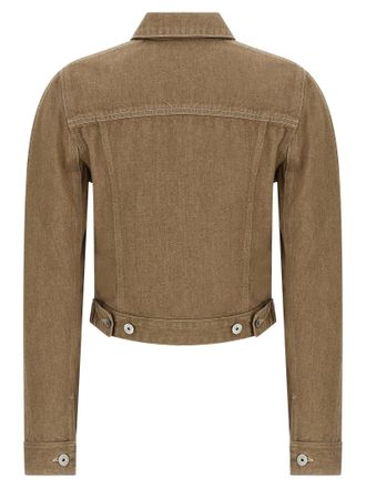 Jacquemus Cargo Denim Jacket - Taupe