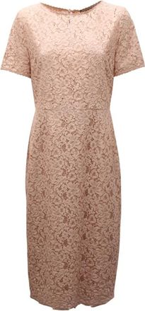 Marella Urial Jurk met Rits Achter en Split - Dames - Casual kleedjes - Roze - XL - Polyester - Kleedjes