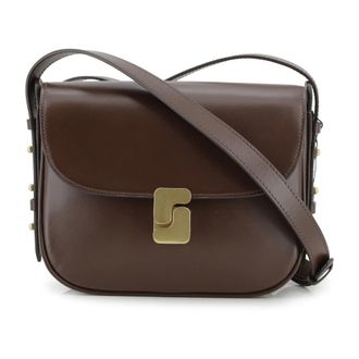 SOEUR Cross Body Bags, female, Brown, ONE SIZE, Brown Shoulder Bag with Front Logo