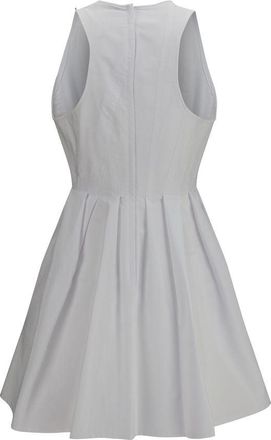 Max Mara Womens White Cotton Casual Dress