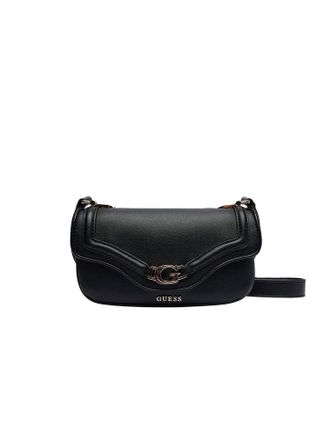 Guess Womens Crossbody Bag Black Polyurethane - Crossbody-Bags