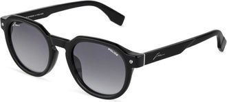 Police Splu 83 700F Zonnebril - Heren - Zonnebrillen - Zwart - 51 MM - Nylon - Accessoires