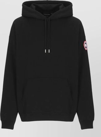 Canada Goose hooded cotton sweatshirt long sleeves pocket