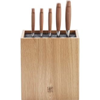 Zwilling Four Star Wood 6-pc knife block set