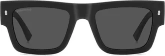 Dsquared2 Sunglasses Icon 0021/S 003 Matte Black/Black Unisex