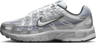 Nike Mens P-6000 Metallic Silver Summit White-Wolf Grey