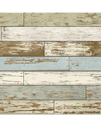NuWallpaper Old Salem Vintage Wood Peel & Stick Wallpaper