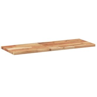 Berkfield Home Compact Floating Shelves 2 pcs 80x30x2 cm Oil Finished Solid Wood in Brown | Size: 80 x 30 x 2 cm
