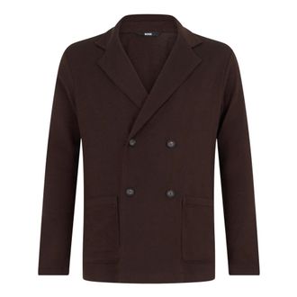 HUGO BOSS Hombre, Chaquetas, Marr&oacute;n, Talla: L