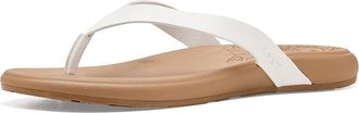 Roxy Mellow Womens Sandals Smooth Cream : 10 M, Synthetic