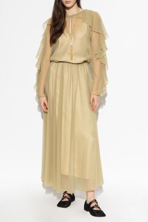 Forte_Forte Forte_forte Two-piece Skirt, Womens, Beige