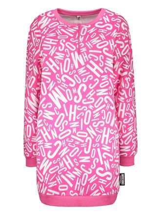 Moschino cotton sweatshirt - women - Cotton - S - Pink