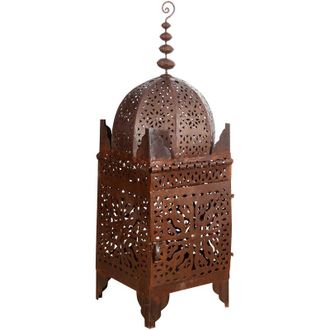 Biscottini International Biscottini - Linterna De Hierro Forjado Con Perforaci&oacute;n