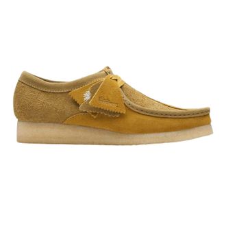 Clarks Heren Wallabee Suede Schoenen (Olijf)