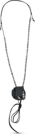 Ann Demeulemeester Collana Sindri - Nero