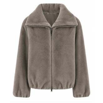 P.A.R.O.S.H. P.a.r.o.s.h. - Pulse26 Jas - Dames - Jassen - Beige - Maat: XS