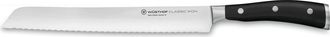 W&uuml;sthof Classic Ikon 9-Inch Bread Knife in Black at Nordstrom