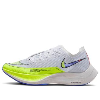 Nike (WMNS) Nike ZoomX Vaporfly Next% 2 White Volt Racer Blue CU4123-103