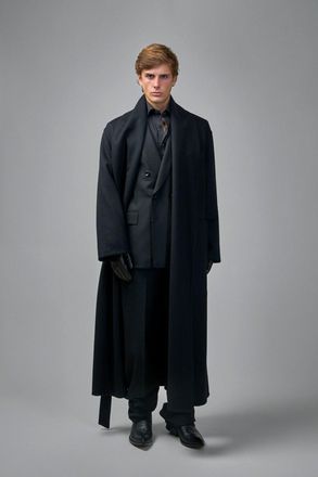Tom Ford Double Splittable Wool Cashmere Shawl Coat