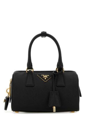Prada Black Logo Mini Satchel