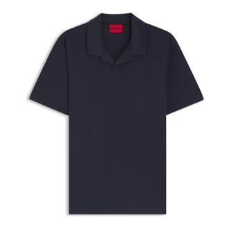 HUGO BOSS Dimerspolo Polo - male - Hugo - Polo Shirts - Blue - 2XL - Tops