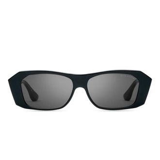 Dita Eyewear Noxya Geometric Rectangular Frame Sunglasses with Tapered Temples