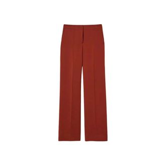 Twinset Wide Broeken - Dames - Wijde Broeken - Rood - 2XL - Broeken