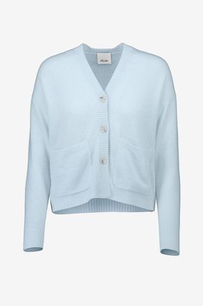 Allude Feiner Cardigan aus Kaschmir mit V-Ausschnitt