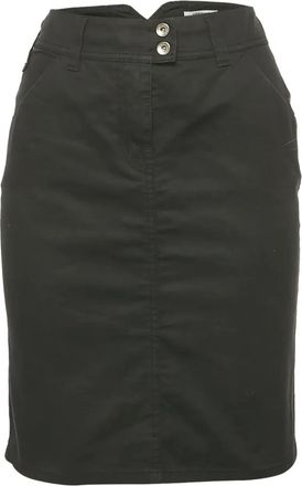 Moschino Minigonna con decorazione logo - Nero