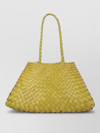 Dragon Diffusion tote bag woven design dual handles