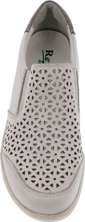 Reflexan Slipper REFLEXAN, Damen, Gr. 36, wei&szlig;, Glattleder, Schuhe Slipper