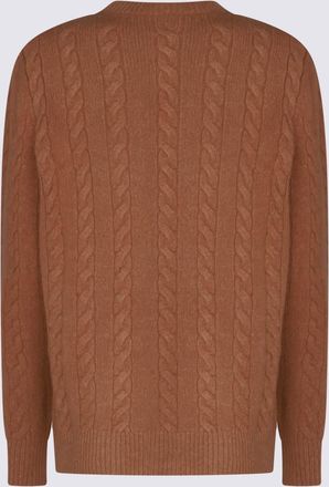 The Row Brown Wool Knitwear