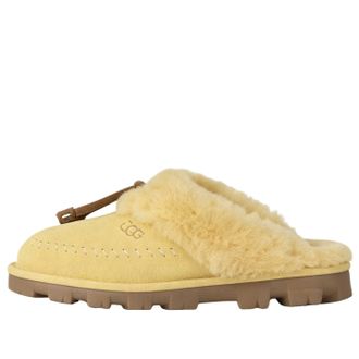 UGG (WMNS) UGG Coquette Stitch Mustard Yellow 1180370-MTDMS