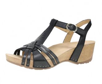 Dansko Womens Tia Sandals In Black