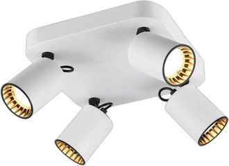 Trio Lighting Regleta 4 Focos Blanca Pago Trio Lighting
