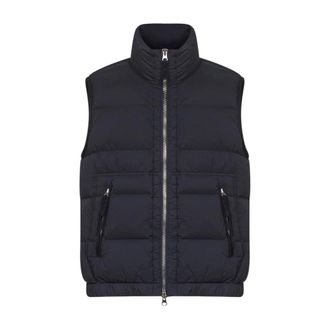 Stone Island Vests, male, Blue, Size: 2XL Blue Jackets for Stylish Outfits