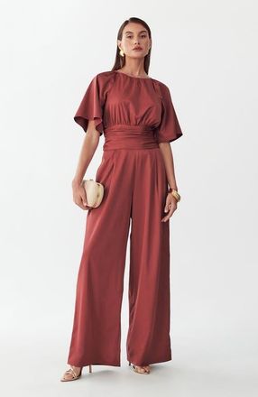 Willa Penny Jumpsuit in Brick Red at Nordstrom, Size 2