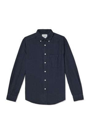 Portuguese Flannel Belavista Button-Down Collar Cotton Shirt