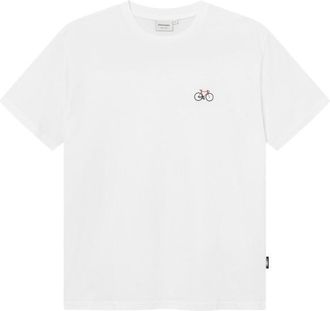 Dedicated T-Shirt Stockholm Race Bike EMB T-Shirt f&uuml;r Herren | wei&szlig;
