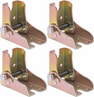 OEM 4 Patas De Mesa Plegables, Extensi&oacute;n Con Bloqueo Para Mesa De Cama, Pie De Sof&aacute; Cama Plegable De Acero Laminado En Caliente De 2,3 Mm De Grosor, Acces