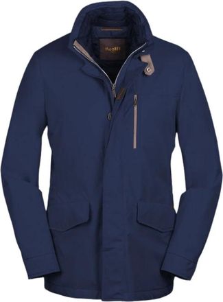 Moorer Jassen - Heren - Parka Jassen - Blauw - 4XL - Jassen