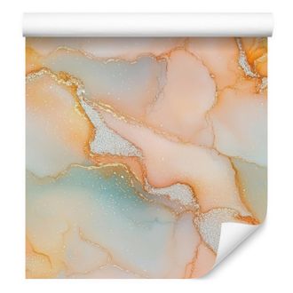 OEM Carta Da Parati Nei Toni Del Beige Inchiostro, Crema E Grigio Chiaro Per Soggiorno E Camera Da Letto, 50x1000 Cm