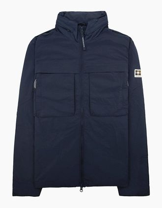 Aquascutum Mens Aquascutum Lamina Mock Neck Jacket Navy 11 - Size: 46/Regular