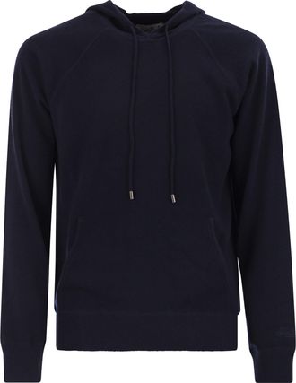MC2 Saint Barth Wilbur Merino Wool Hooded Jumper