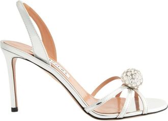 Aquazzura Donna, Scarpe, Grigio, 39 1/2 EU, new