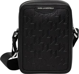 Karl Lagerfeld Uomo, Borse, Nero, Taglia unica, new