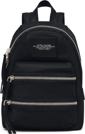 Marc Jacobs The Biker Nylon Medium Rugzak - Dames - Rugzakken - Zwart - ONE Size - Nylon - Tassen