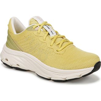 Ryk&auml; Devotion X Max Walking Sneaker in Verdant Yellow at Nordstrom Rack, Size 12