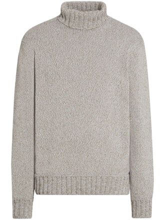 Ermenegildo Zegna Oasi cashmere jumper - men - Cashmere - 48 - Neutrals